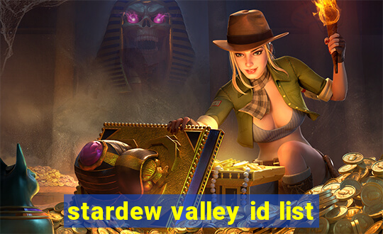 stardew valley id list